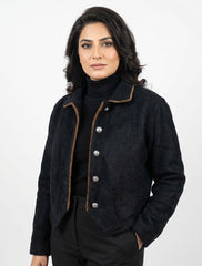 1206  Stylish Imported Fur Jacket – Soft Warm Outerwear Pakistan | Velnoor