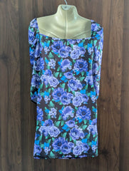 Imported Western mini dress chiffon mini dress No-852 Velnoor Store