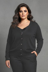 675  Dark grey Cozy Wool Sweater – Premium Imported Collection Pakistan