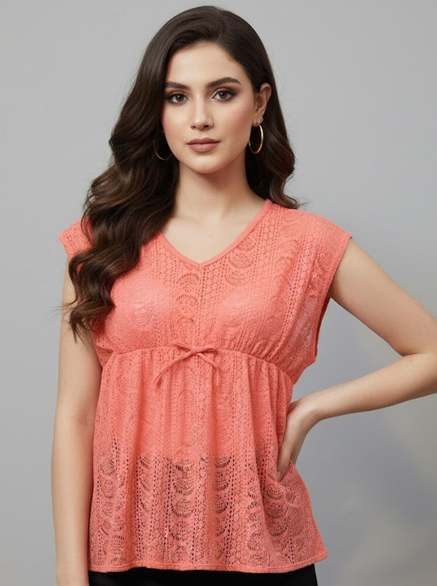 Wonder Nation Sleeveless Top 101 - Premium Quality | Kids Fashion, Girls Apparel, Net Fabric