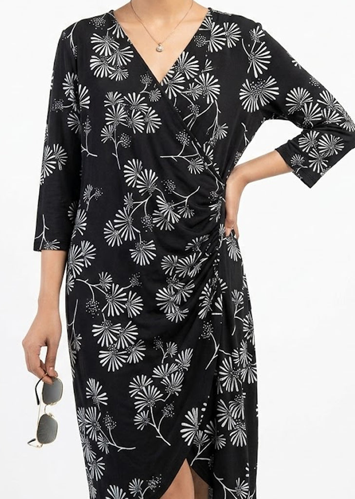 Imported Western long dress silk jersey long dress No-1008 Velnoor Store