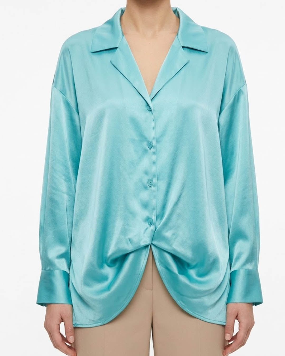 Imported Full sleeve top silk full sleeve top No-5539 Velnoor Store