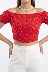Imported crop top chiffon crop top No-1081 Velnoor Store