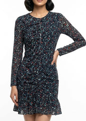 Imported Western mini dress chiffon mini dress No-1319 Velnoor Store
