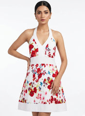 Imported Western mini dress jersey mini dress No-762 Velnoor Store