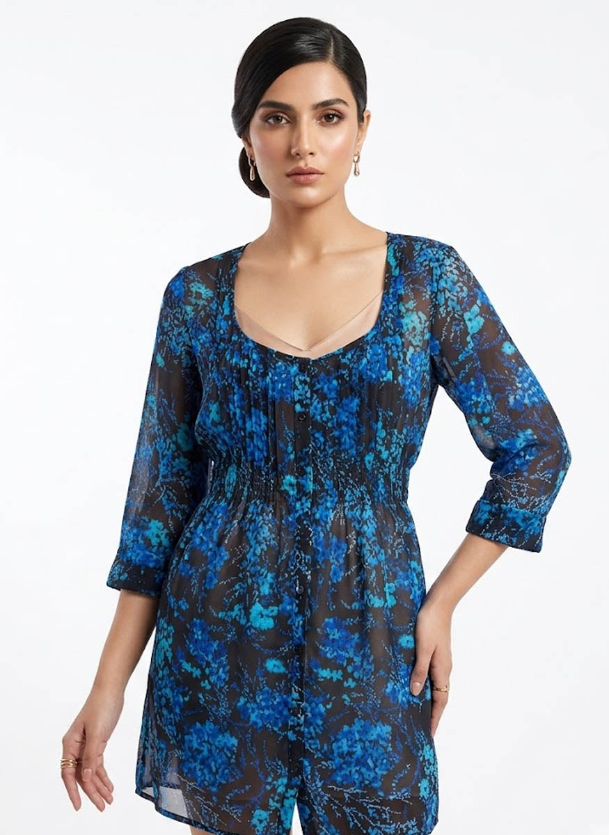 Imported Mini western dress net mini western dress No-760 Velnoor Store