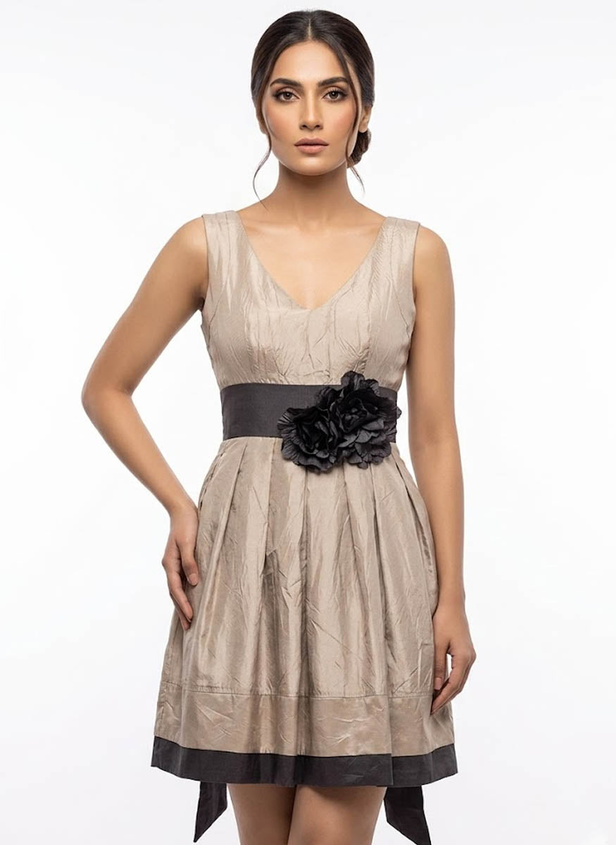Imported Mini western dress silk mini western dress No-761 Velnoor Store