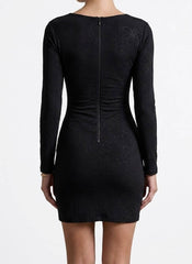 Imported Western Mini Dress jersey mini dress No-741 Velnoor Store