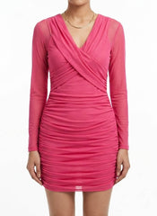 Imported Western Mini Dress net mini dress No-754 Velnoor Store