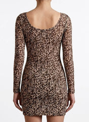 Imported Western Mini Dress net mini dress No-748 Velnoor Store
