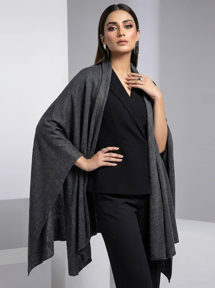 467   Branded Women’s Winter Shawl – Soft Elegant Fabric Pakistan -velnoor