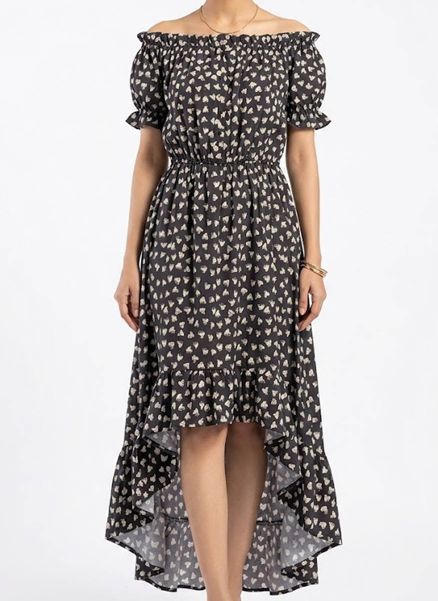 Imported western long dress chiffon long dress No-633 Velnoor Store