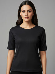 Alia Petite,Half Sleeve Top,272 - Premium Quality. Women's Stylish Comfortable Top.