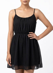 Imoprted mini dress linen mini dress No-580 Velnoor Store