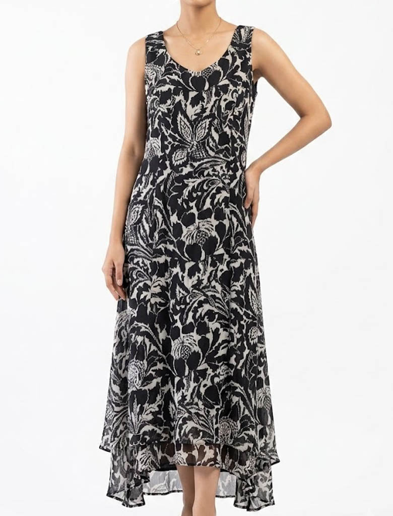 Imported Maxi chiffon maxi No-1653 Velnoor Store