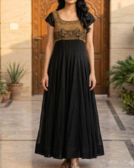 Imported Maxi Ambroidery net maxi No-3628 Velnoor Store
