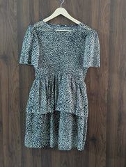 Imported Western mini dress jersey mini dress No-1004 Velnoor Store