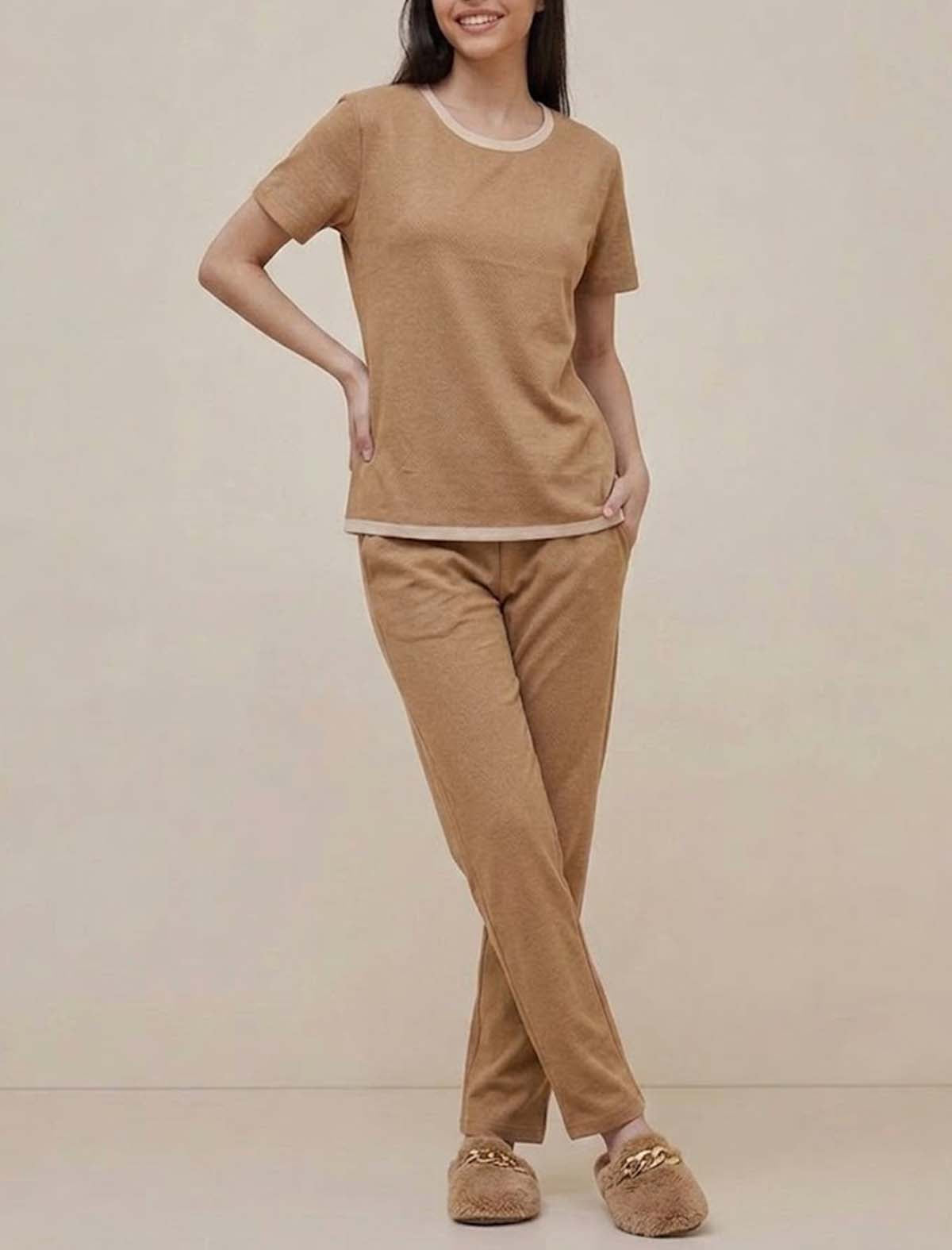 Classic Comfort Loungewear Pajama Set for Women