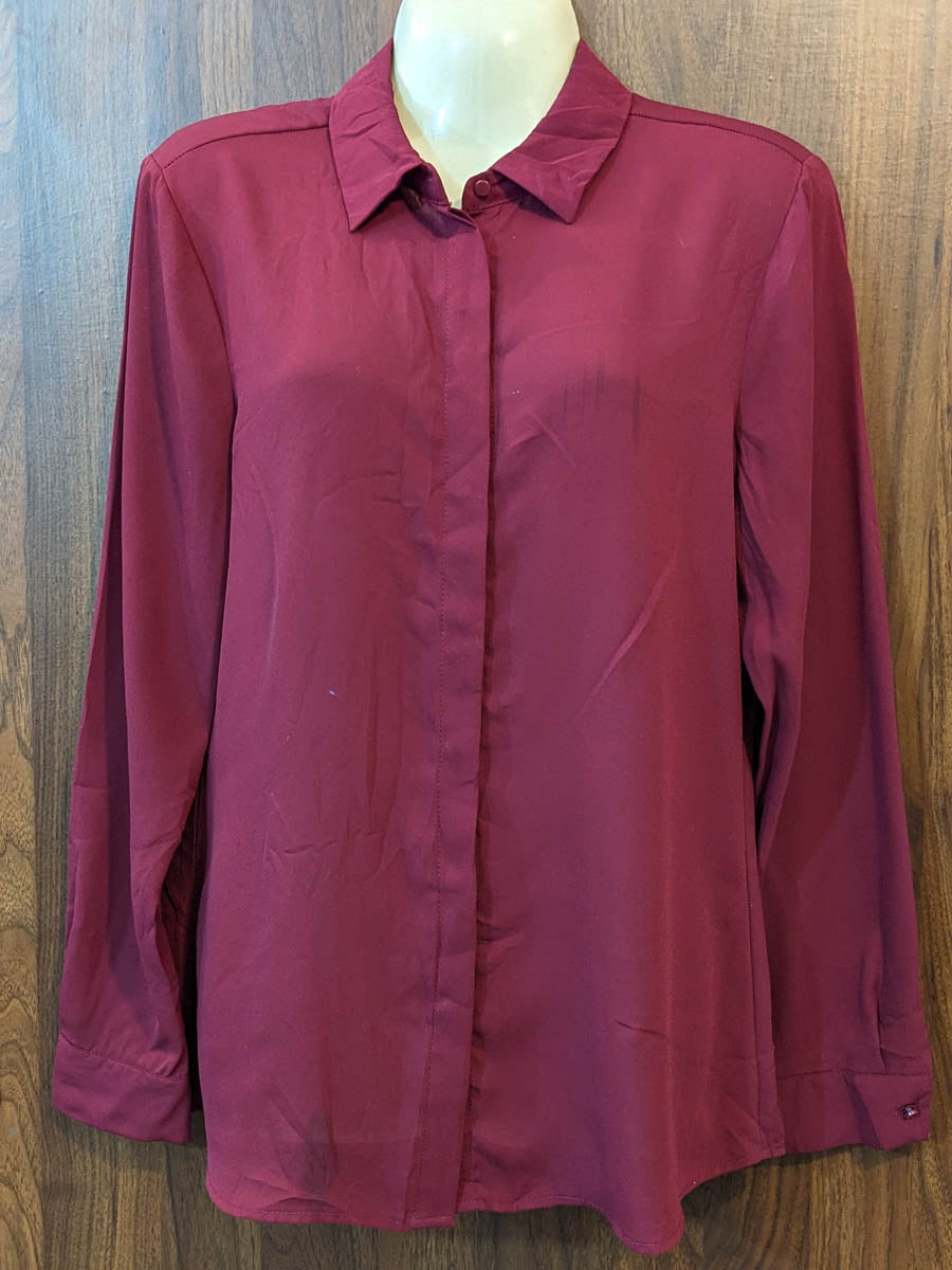 Imported Full sleeve top chiffon full sleeve top No-7378 Velnoor Store