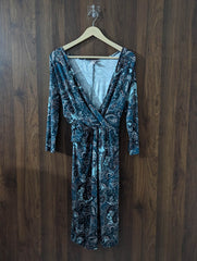 Imported Western mini dress jersey mini dress No-3302 Velnoor Store
