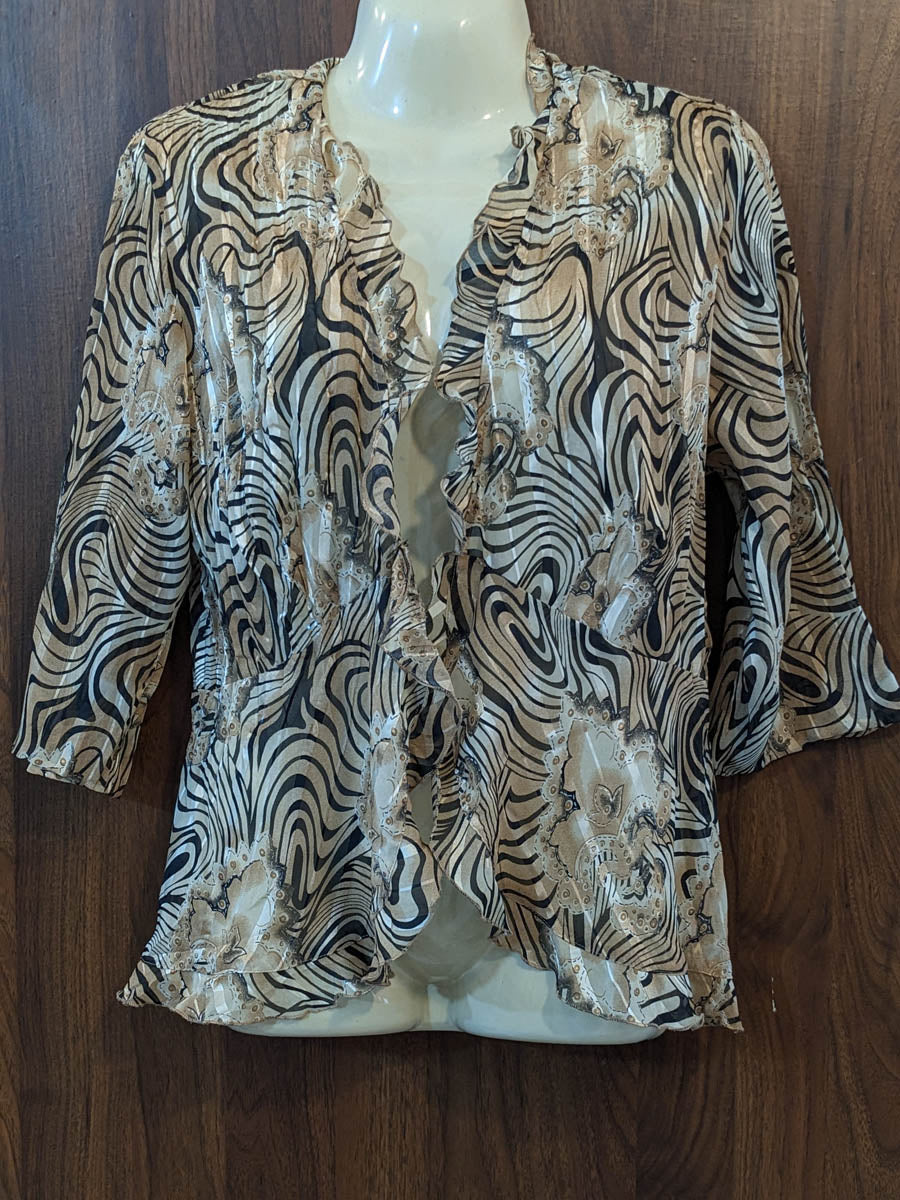Imported Full sleeve top chiffon full sleeve top No-7435 Velnoor Store
