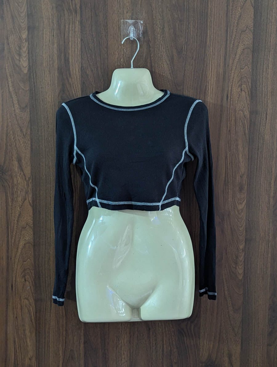 Imported Crop top jersey crop top No-4136 Velnoor Store