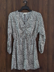 Western mini dress chiffon mini dress No-2490 Velnoor Store