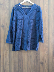 Imported Full sleeve top net full sleeve top No-1468 Velnoor Store