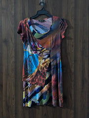 Imported Western mini dress jersey mini dress No-2642 Velnoor Store