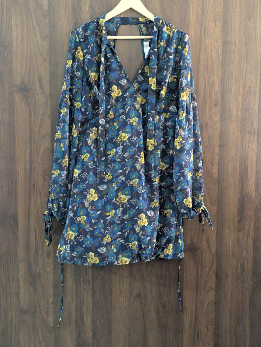 Imported Full sleeve top chiffon full sleeve top No-1529 Velnoor Store