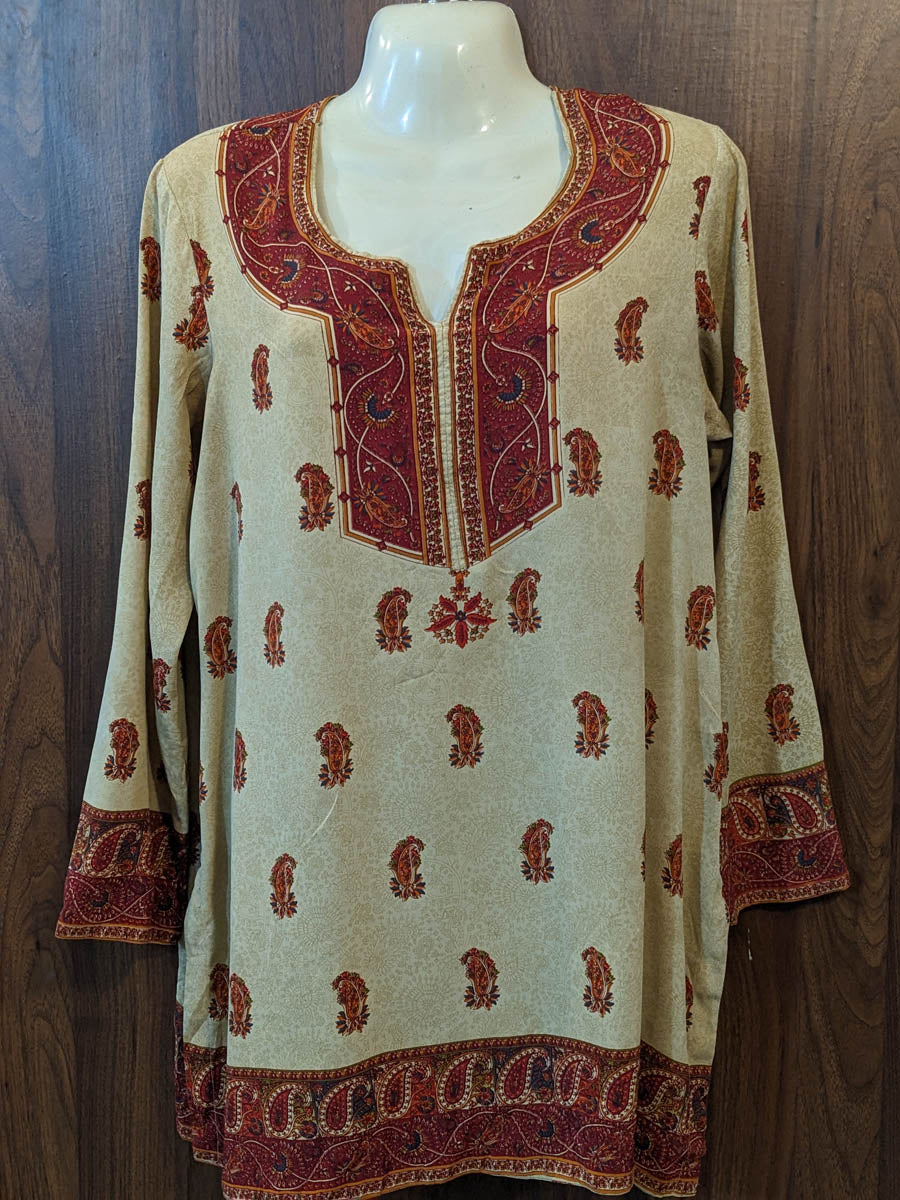 Imported Long top chiffon long top No-7381 Velnoor Store