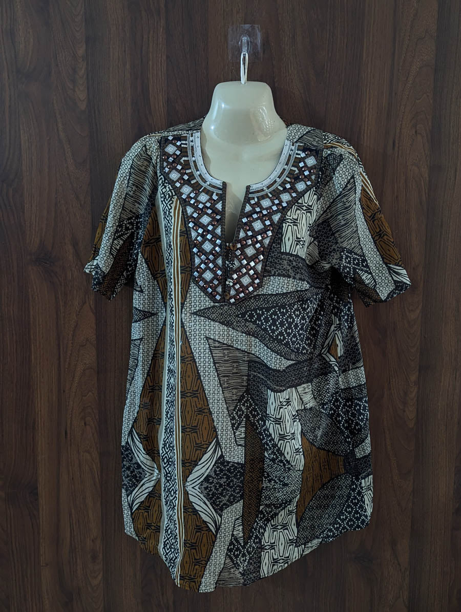 Imported Half sleeve top cotton half sleeve top No-5381 Velnoor Store
