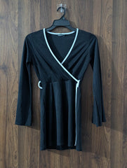 Imported Western mini dress jersey mini dress No-2877 Velnoor Store