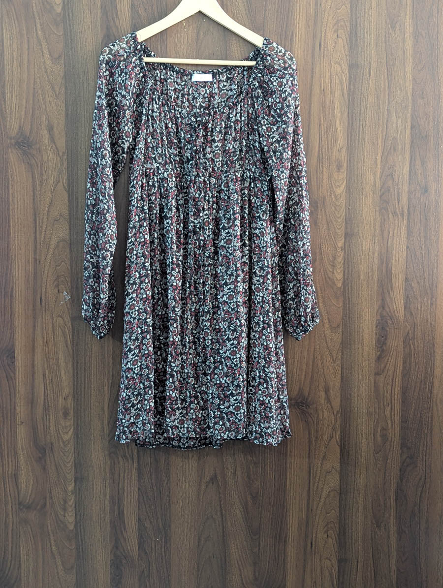 Imported Western mini dress chiffon western dress No-1540 Velnoor Store
