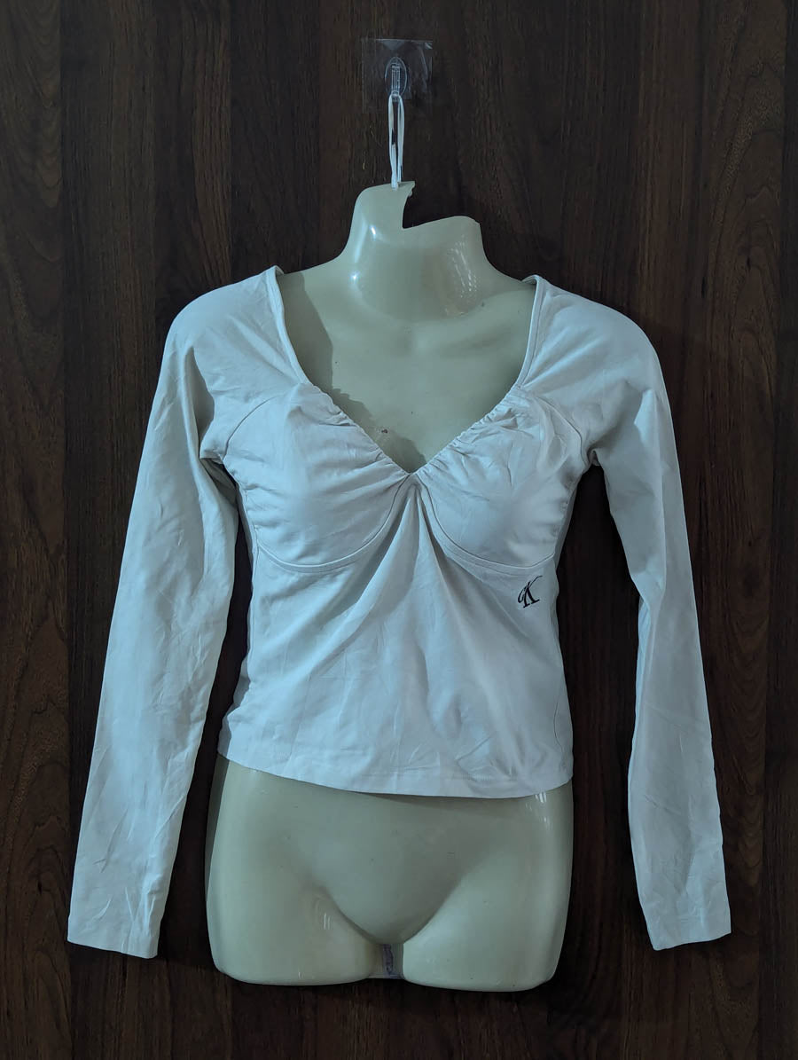 Imported Crop top jersey crop top No-4458 Velnoor Store