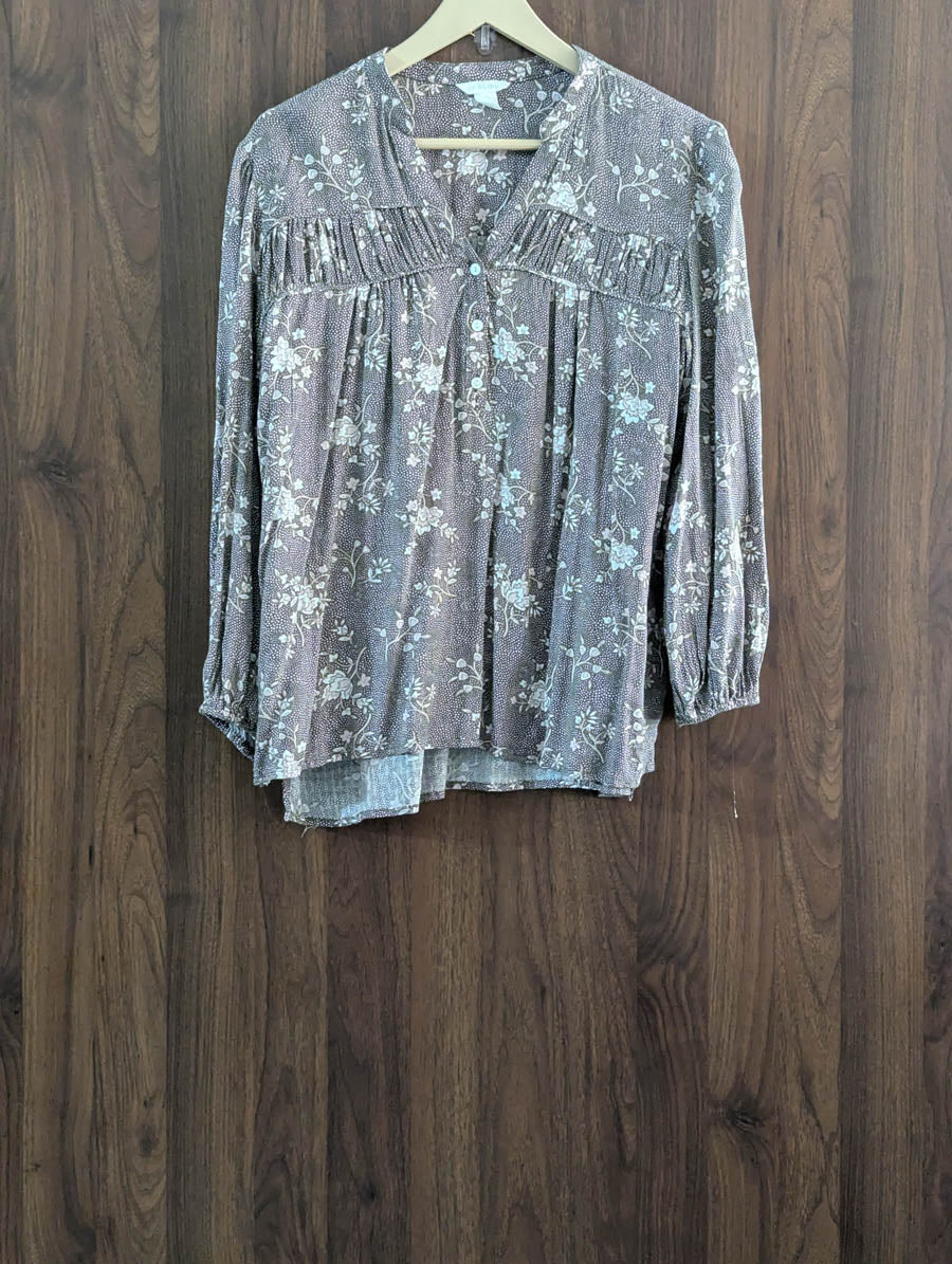 Imported Full sleeve top chiffon full sleeve top No-1467 Velnoor Store