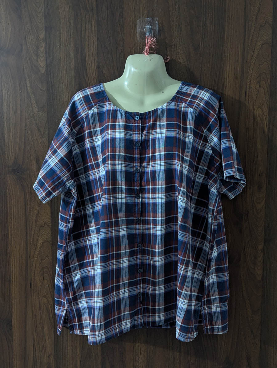 Imported Half sleeve top cotton half sleeve top No-5460 Velnoor Store
