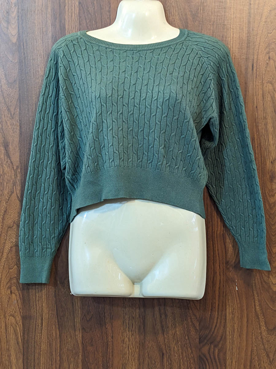 Imported Winter crop top winter winter crop top No-8214 Velnoor Store