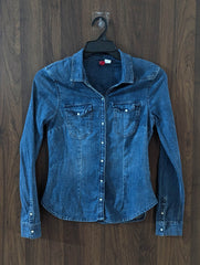 Imported Full sleeve top denim full sleeve top No-4692 Velnoor Store