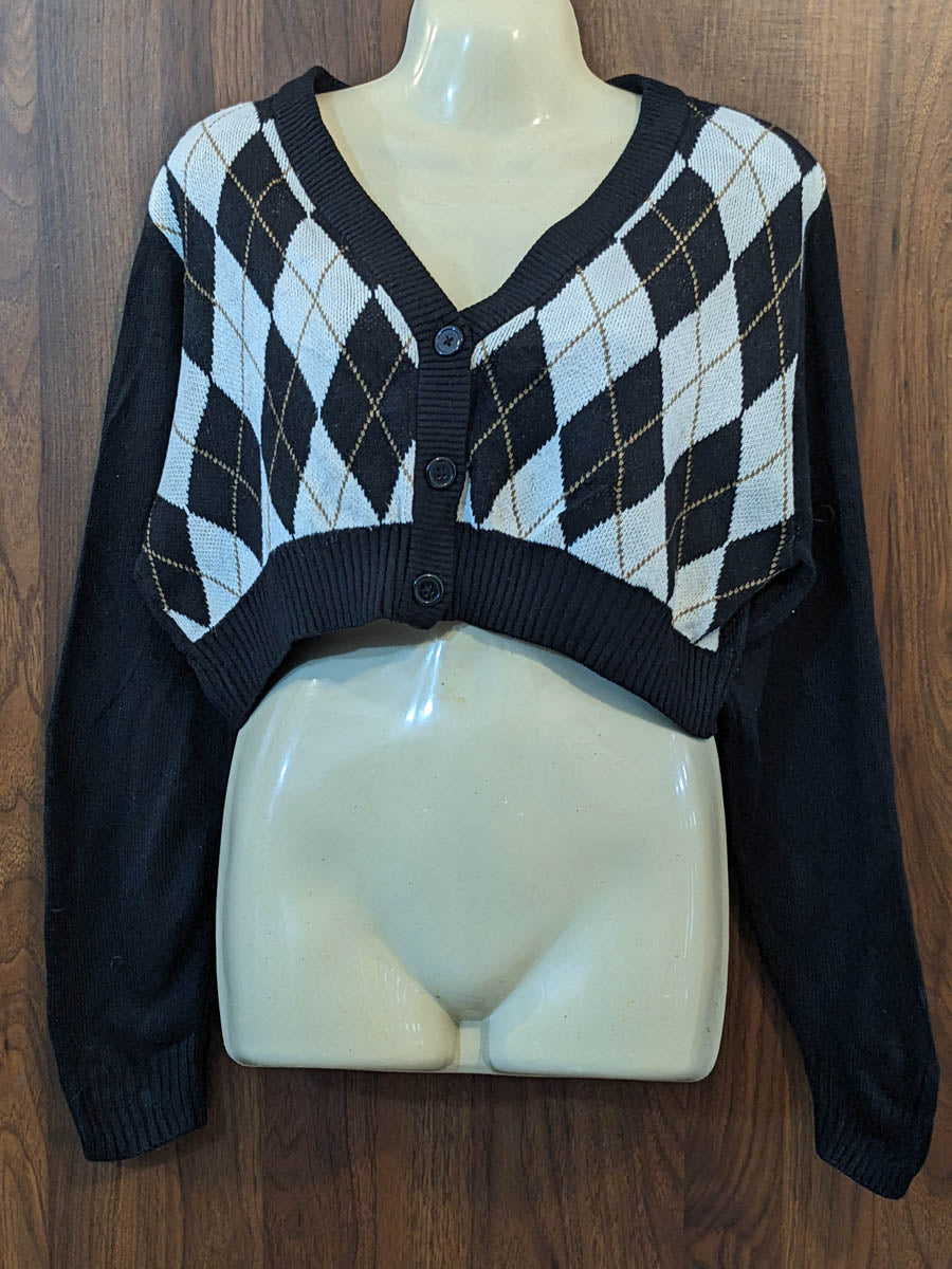 Imported Winter crop top winter winter crop top No-8242 Velnoor Store