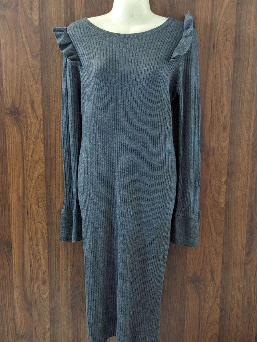 Imported Bodycon winter bodycon No-6949 Velnoor Store