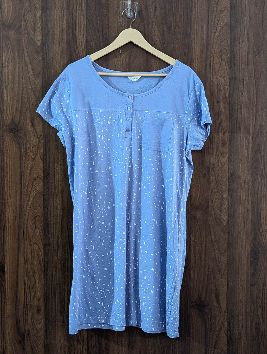 Imported Nighty cotton jersey nighty No-2678 Velnoor Store