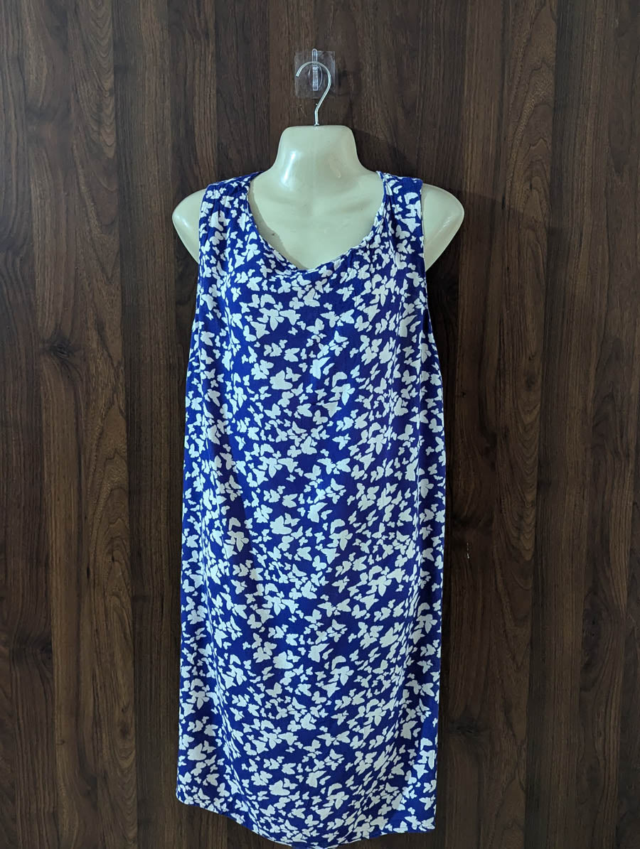 Imported Western mini dress cotton mini dress No-4797 Velnoor Store