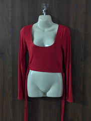 Imported Crop top jersey crop top No-4195 Velnoor Store