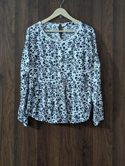 Imported Full sleeve top chiffon full sleeve top No-1679 Velnoor Store