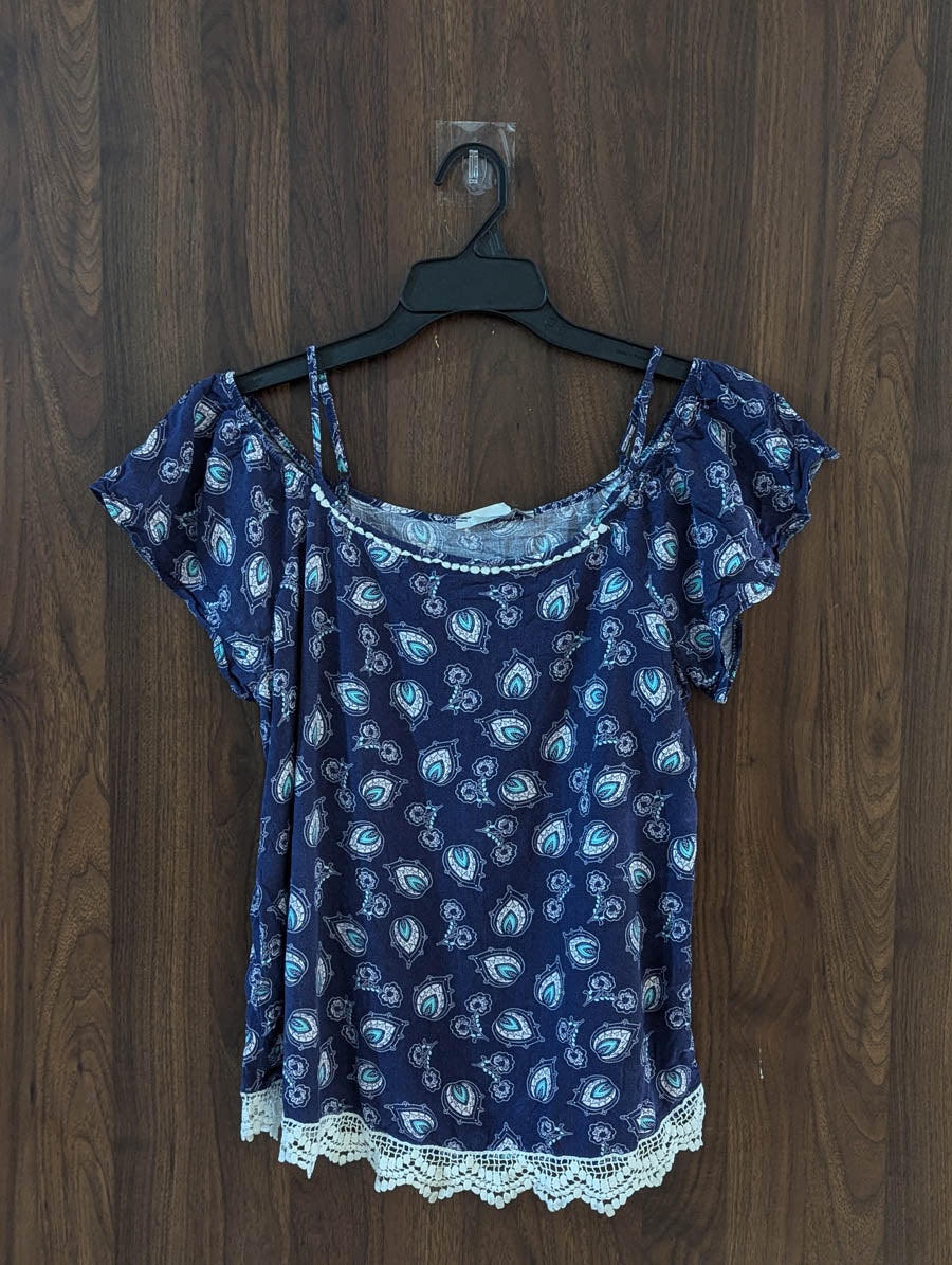 Imported Half sleeve top cotton half sleeve top No-4664 Velnoor Store