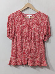Imported women half sleeve top georgette half sleeve top No-869 Velnoor Store