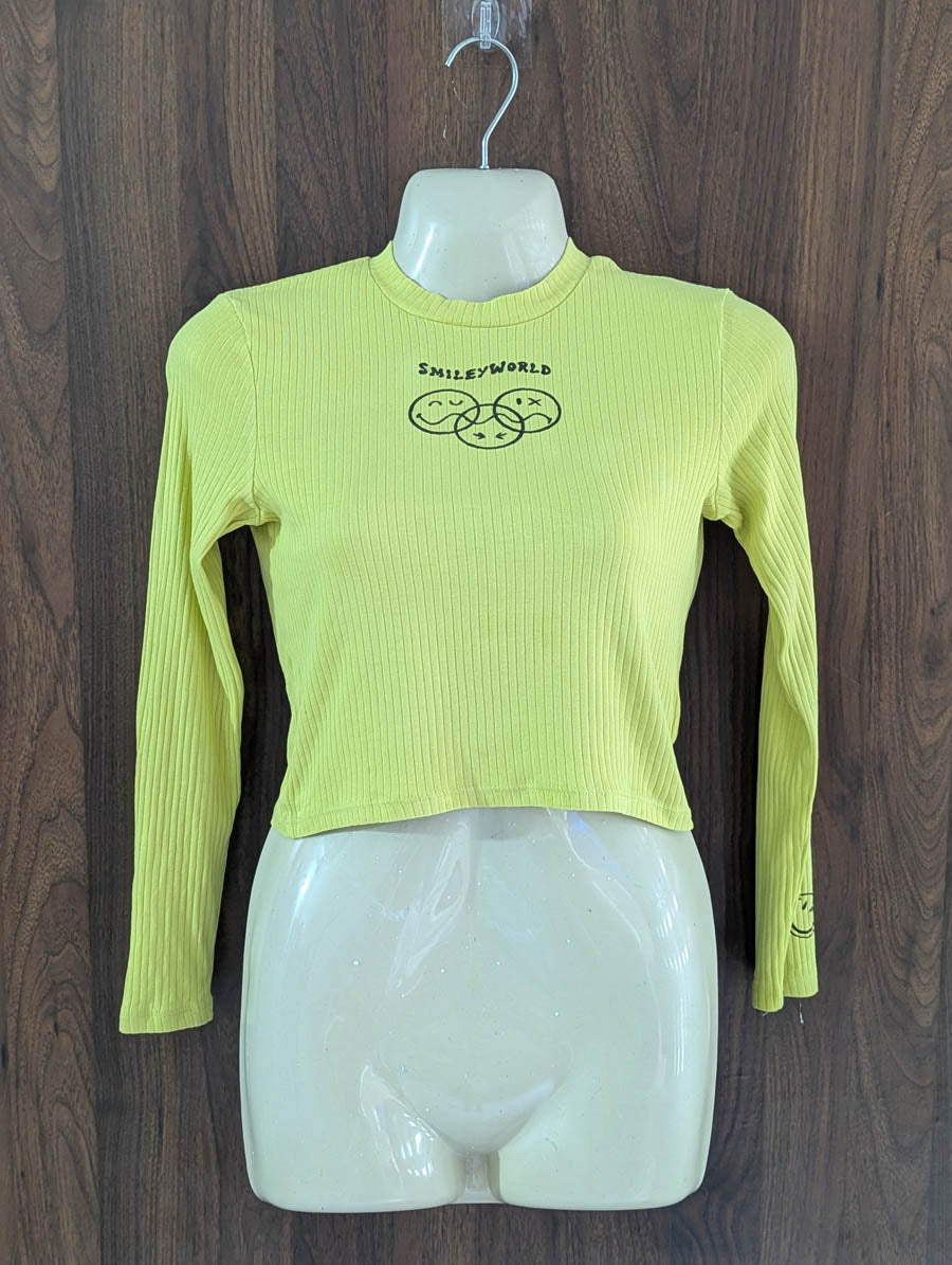 Imported Crop top jersey crop top No-3760 Velnoor Store