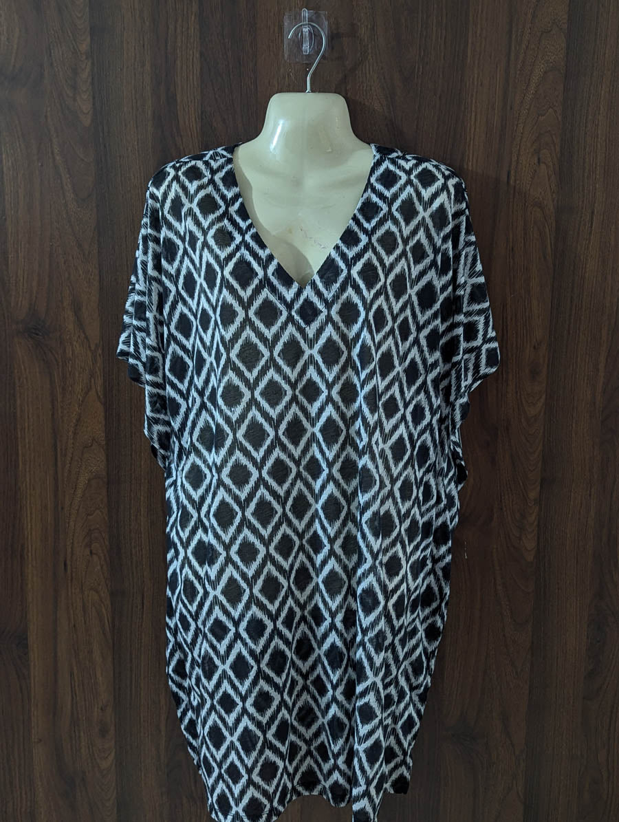 Imported Western mini dress jersey mini dress No-4807 Velnoor Store