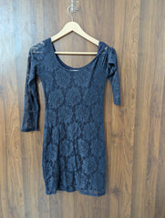 Imported Western mini Dress Net Mini Dress No-663 Velnoor Store